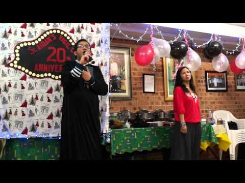 Notre Dame De Paris number during St Aidan's Vigil Choir 20th anniversary party 2013