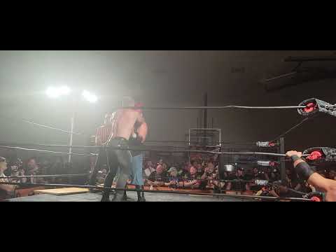 Moxley stomping RSP at Wrestling Revolver 6-17-23