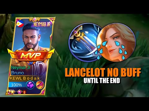 BRUNO AGGRESSIVE INVADE AGAINST LANCELOT - BRUNO BUILD AND EMBLEM Mobile Legends Bang Bang