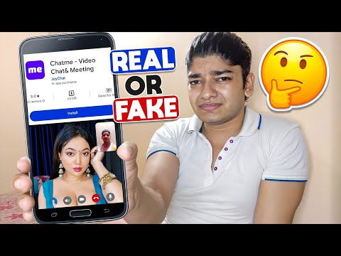 Chatme - Video Chat App | Random Video Chat App | Stanger Video Call (Real or Fake)