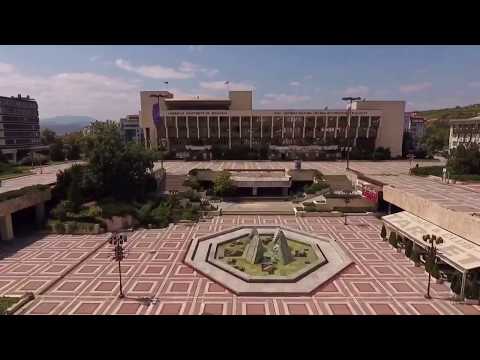 Interesting town Blagoevgrad in Bulgaria