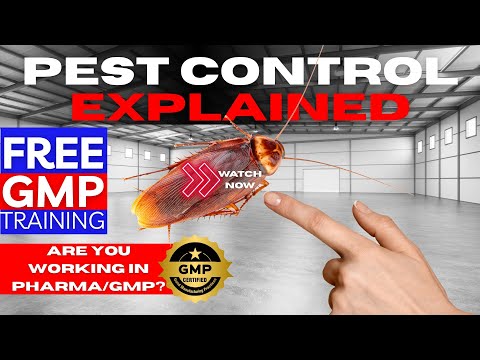 Free Pharma courses online | Pest Control | GMP Training Course | Pharmacy Pharmaceutical Industry