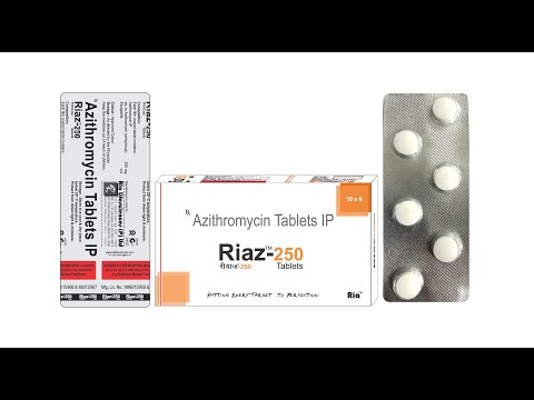 Riaz 250mg azithromycin tablets