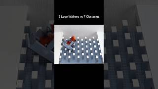5 Lego walkers vs 7 obstacles #shorts