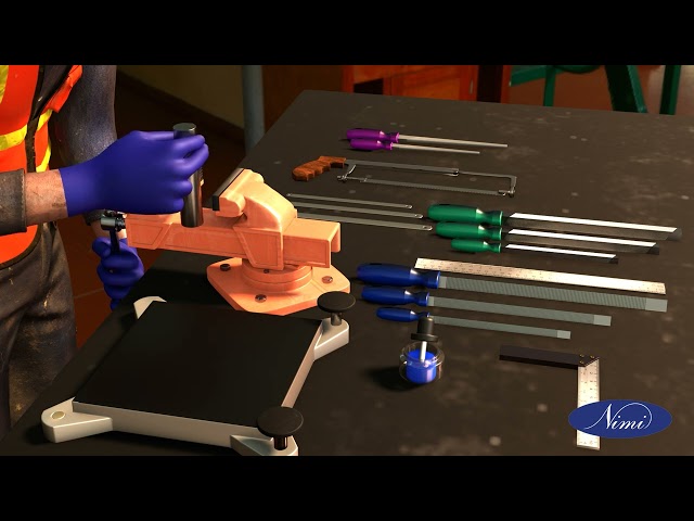 Sawing different types of metals of different sections