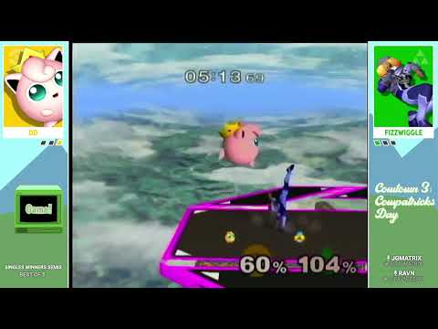 Cowtown 3: Cowpatrick’s Day - DD (Jigglypuff) vs. Fizzwiggle (Shiek) - Melee Singles