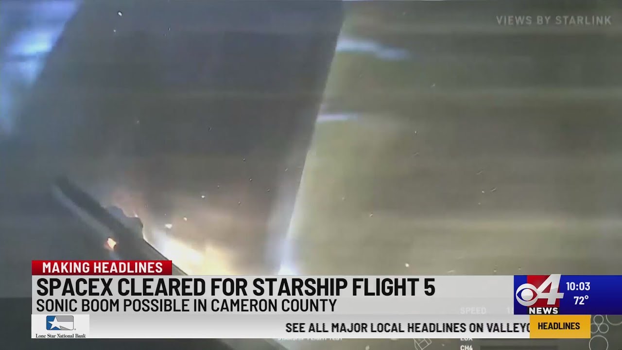 SpaceX cleared for Starship flight 5