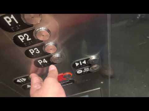 Modernized Otis Traction Elevator at Masquire Gardens Downtown Los Angeles, CA