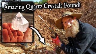 Found the most amazing Quartz Crystals, and LOTS of them!