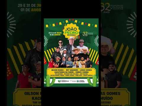 🤠 Rey Vaqueiro confirma presença no João Pedro de Vieirópolis 2026! Vai perder essa festa?