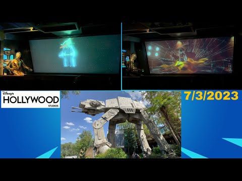 Star Tours - The Adventure Continues - POV 4K (Hollywood Studios, 7/3/2023)