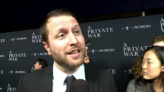 A Private War LA Premiere Cast &amp; Crew Soundbites || #SocialNews.XYZ