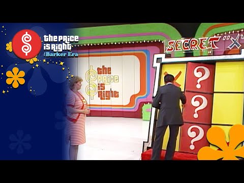 Blooper! TPIR Host Bob Barker Steps In When SECRET X Board Fails to Turn! - The Price Is Right 1984