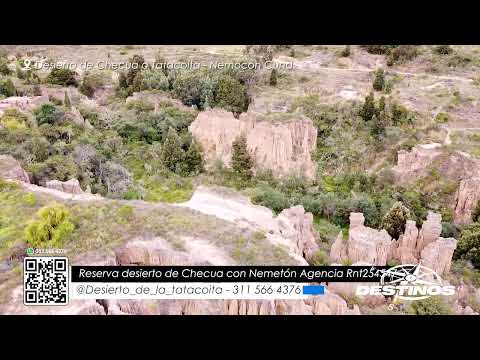 Conoce el #desiertodechecua o de la #tatacoita en #Nemocón #cundinamarca a 45 minutos de #bogotá