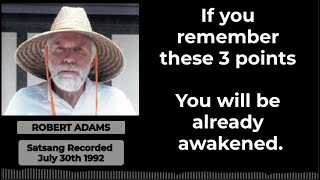 Three Keys to Awakening