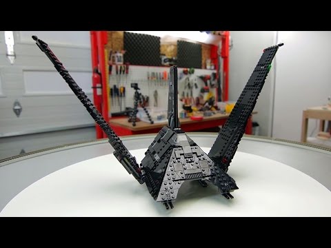 Star Wars Shuttle Zipline Attack - LEGO - Beyond the Instructions