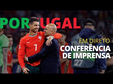 🔴 EM DIRETO |  Conferência de imprensa da Seleção Nacional (imagens SIC)