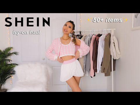 HUGE SHEIN TRY ON HAUL 💜 spring outfits w/discount code