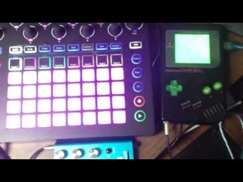 LSDJ + Arduinoboy + Novation Circuit - LSDJ Midi Out Test
