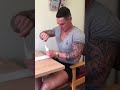 A Man With Dytstonia Eating Yoghurt Tiktok #shorts