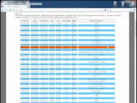 ONDA TG 27.09.2012 - SCOSSA TERREMOTO SANNIO - AQUILANO