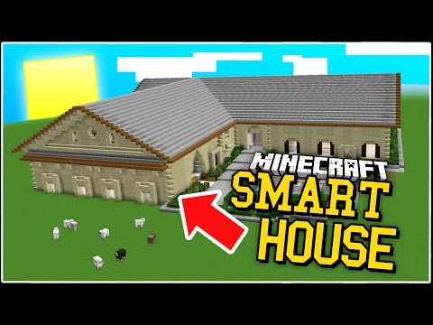 EPIC Redstone Smart House in Minecraft Universe
