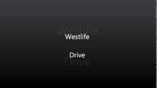 Westlife-Drive