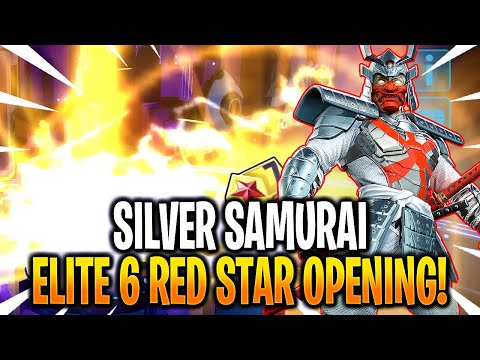 Silver Samurai ELITE 6 Red Star Orb Opening! - MARVEL Strike Force - MSF