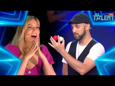 This MAGICIAN will SURPRISE YOU with a ball TRICK | Auditions 2 | Spain's Got Talent 7 (2021)