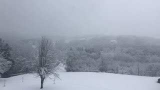 Snow blankets Sparta, NC | Dec. 8 snow