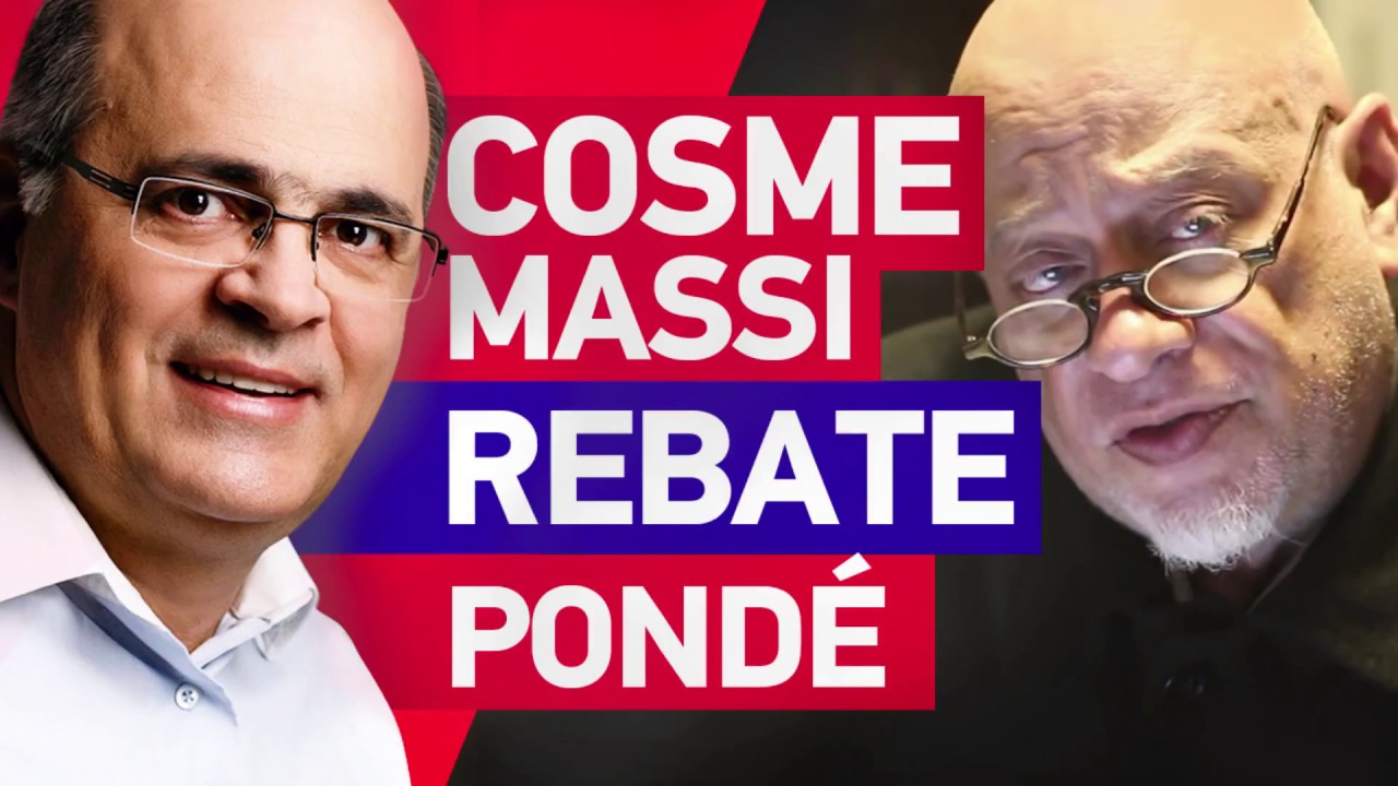 Cosme Massi rebate Pondé
