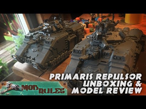 Space Marine Primaris Repulsor review and modeling suggestions