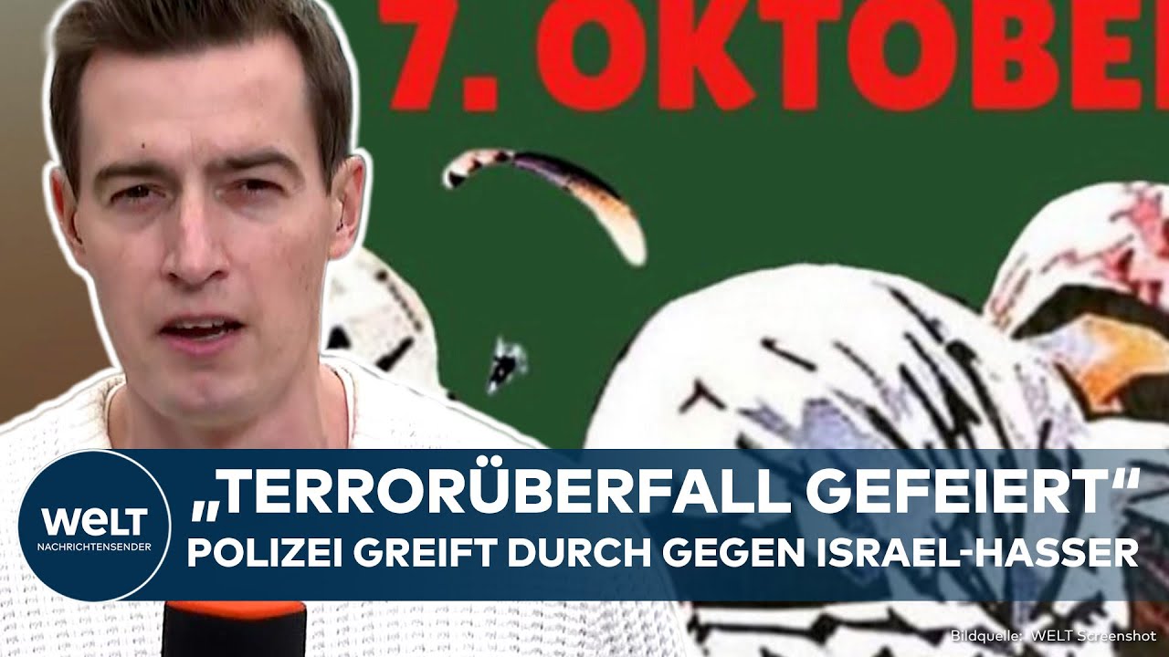 BERLIN: Polizei greift durch gegen Israel-Hasser! 7. Oktober-Demo auf den letzten Metern verboten!