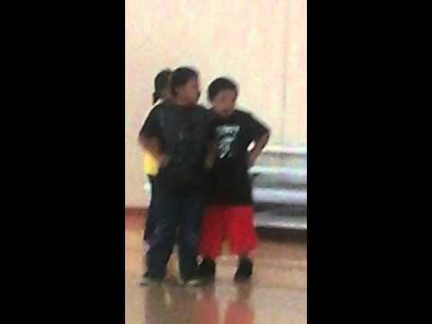 Kick ball bombs With AJ style 218