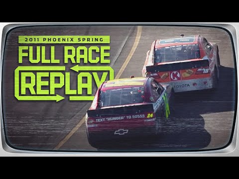 Gordon door slams Busch | 2011 Subway Fresh Fit 500 from Phoenix | NASCAR Classic Full Race Replay