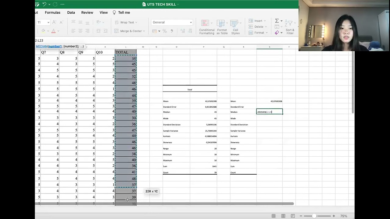 PIC 3 - Jesslyn Benedicta Panjaya - How to Make Descriptive Statistic