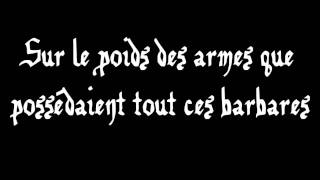 Manau - La Tribu de Dana - Lyrics/Paroles