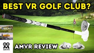 AMVR Extendable Golf Club Review – Best VR Golf Accessory for Quest 3, 3s & 2?