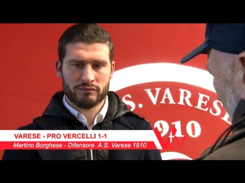 A.S. Varese 1910 - Pro Vercelli 1-1 Martino Borghese
