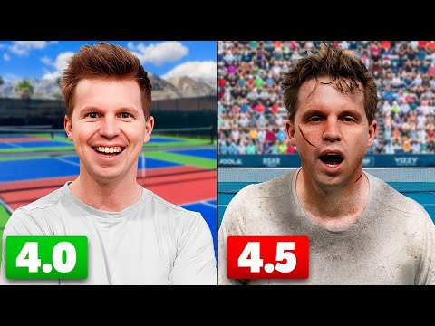 My First Pickleball Tournament Going From 4.0 to 4.5