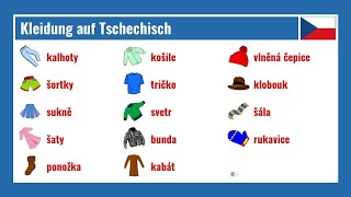 Kleidung auf Tschechisch