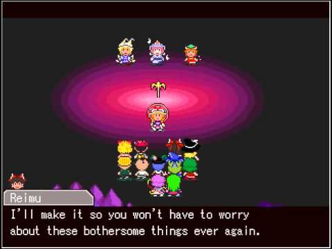 Return of Touhou Mother Final Boss: Yukari + Ending