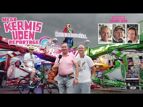 Reportage MEGA Kermis Uden 2023 mit Pascal Donkers - Interviews mit den Schaustellern und mehr