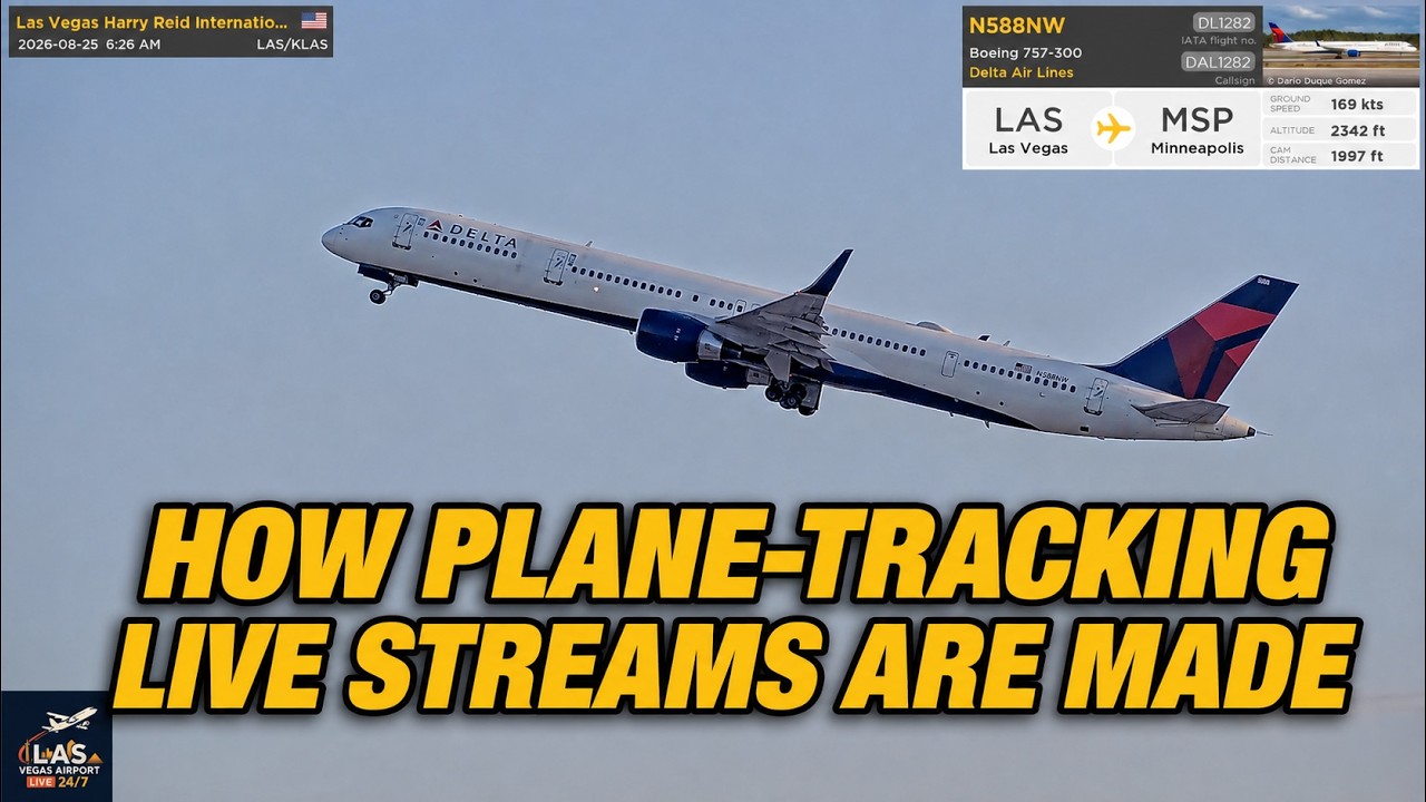 How plane-tracking live streams are made