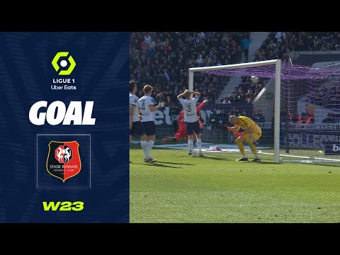 Goal Anthony ROUAULT (55' csc - SRFC) TOULOUSE FC - STADE RENNAIS FC (3-1) 22/23