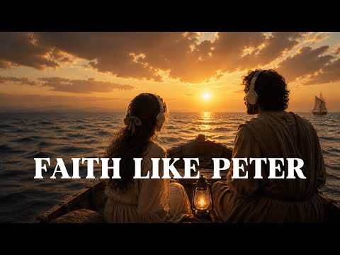 Faith Like Peter 🌊 1 Hour Chill Christian Jazz | Trust God in the Storm