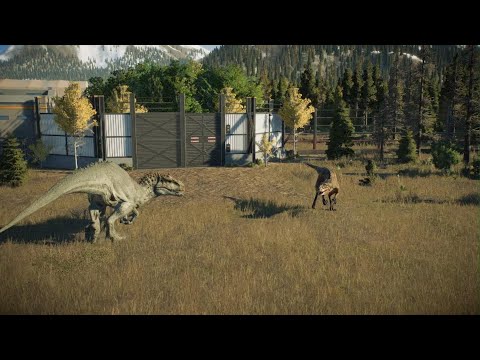 Scorpios Rex Vs Indominus Rex: Jurassic World Evolution 2 PS5