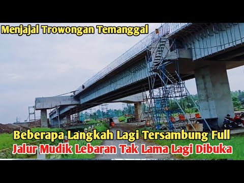 BEBERAPA LANGKAH URUKAN TANAH TERSAMBUNG FUL JALUR MUDIK TOL JOGJA SOLO TEMBUS JOGJA