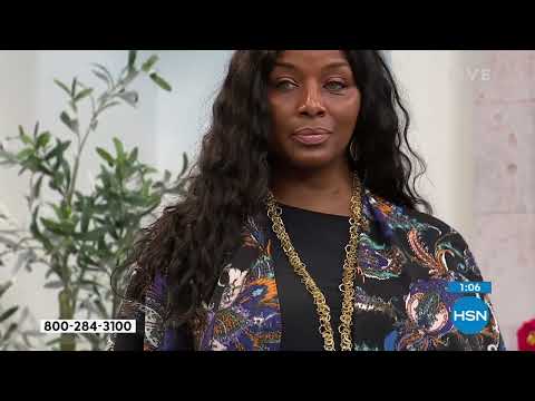 IMAN Global Chic Printed Chiffon MultiWear Ruana