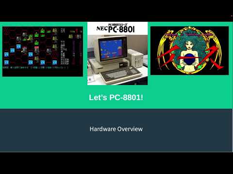 Intro to PC-8801: Hardware overview, emulators, and BASIC